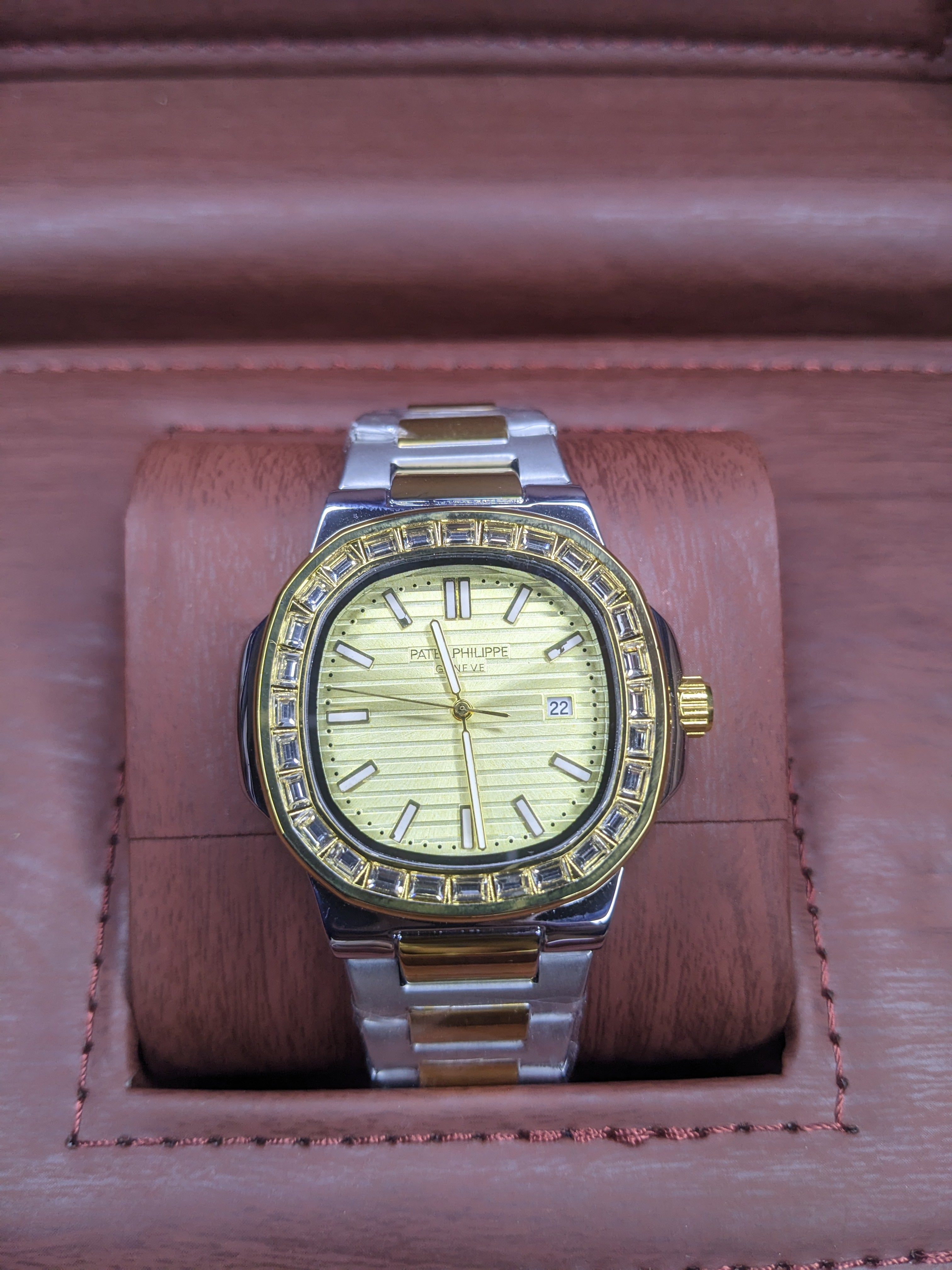Patek Philippe Nautilus in a two-tone
