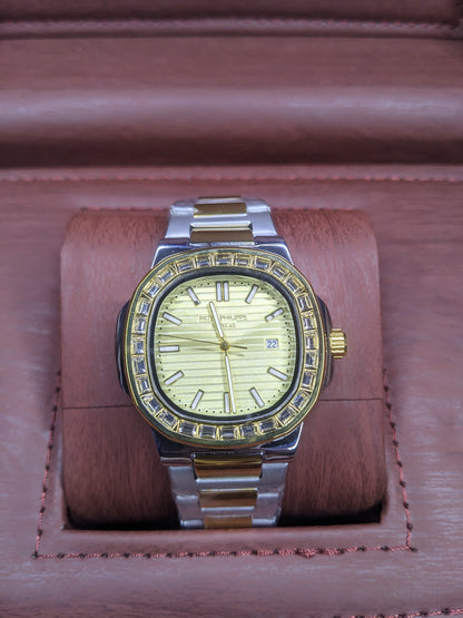 Patek Philippe Nautilus in a two-tone