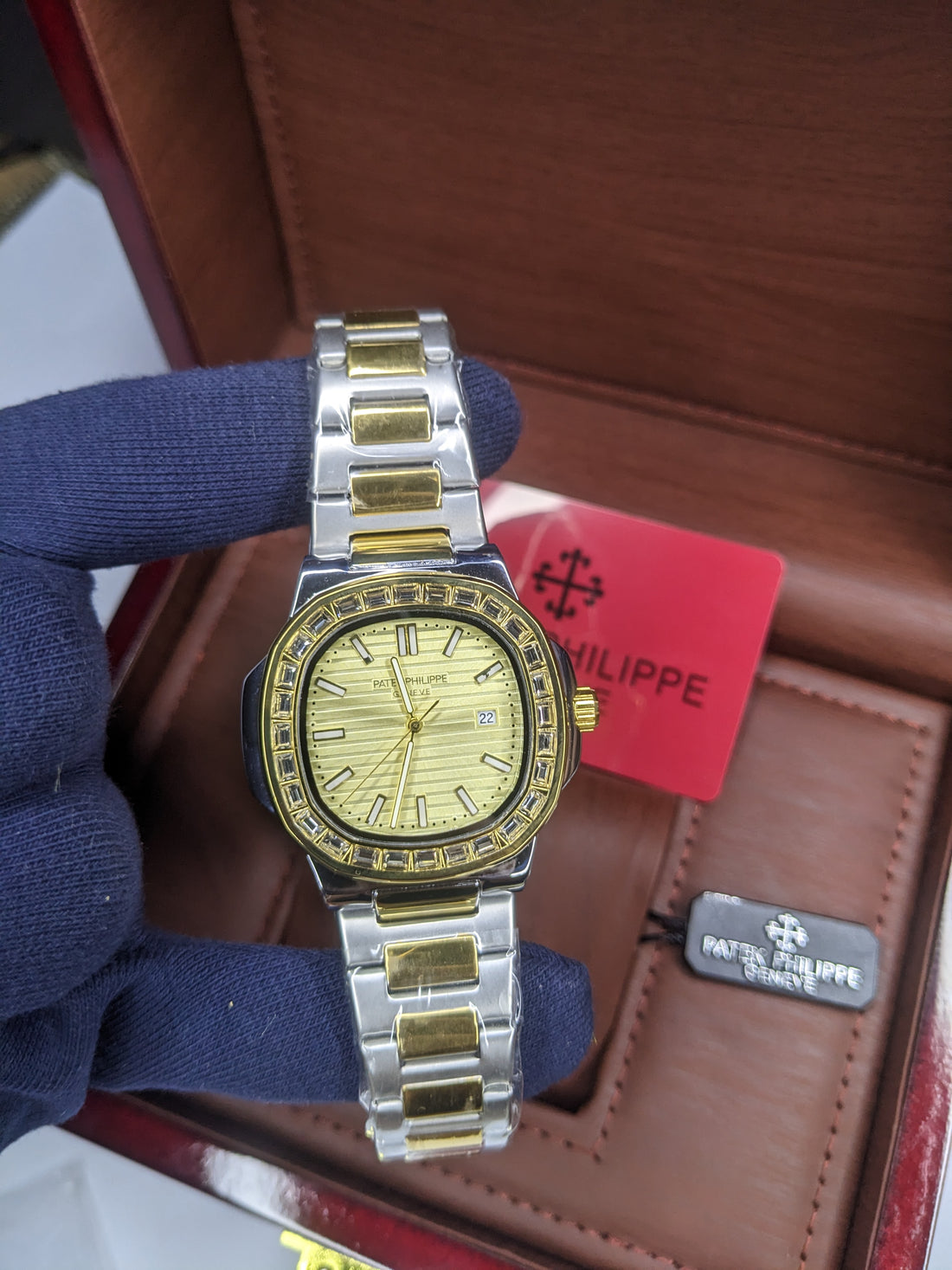 Patek Philippe Nautilus in a two-tone